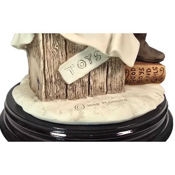 Florence Giuseppe Armani XMAS WISHES Santa With Children Figurine 1417C, Italy - Picture 8 of 13